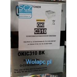 Toner zamiennik do Oki Czarny C310 /C330 /C510/C530/MC561 3500str  44469803 